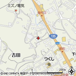静岡県伊東市吉田645周辺の地図