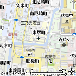 京都府京都市伏見区東堺町541周辺の地図