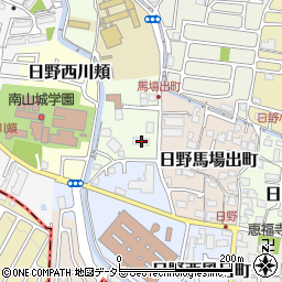 京都府京都市伏見区日野田中町2周辺の地図