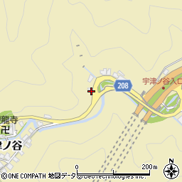 静岡県静岡市駿河区宇津ノ谷762周辺の地図