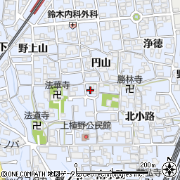 京都府向日市上植野町西小路23周辺の地図