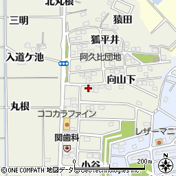 愛知県知多郡阿久比町卯坂小曽ケ脇120周辺の地図