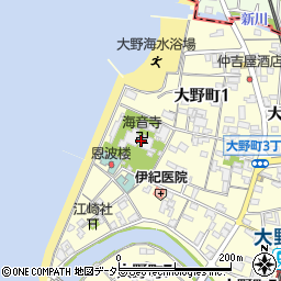 海音寺周辺の地図