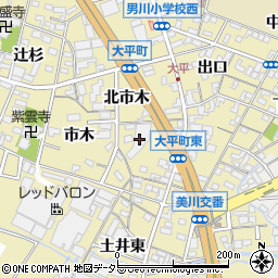 ヤマハオートセンター岡崎本店周辺の地図
