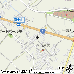 滋賀県甲賀市土山町北土山2125周辺の地図