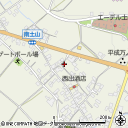 滋賀県甲賀市土山町北土山2125周辺の地図