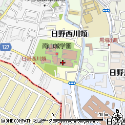 京都府京都市伏見区日野西川頬周辺の地図