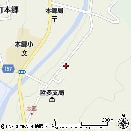 岡山県新見市哲多町本郷199周辺の地図