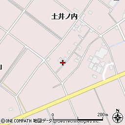 愛知県安城市高棚町土井ノ内20周辺の地図