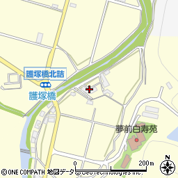 兵庫県姫路市夢前町塚本21周辺の地図