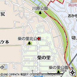 京都府長岡京市柴の里10-216周辺の地図