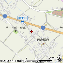 滋賀県甲賀市土山町北土山2184周辺の地図