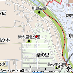 京都府長岡京市柴の里10-148周辺の地図