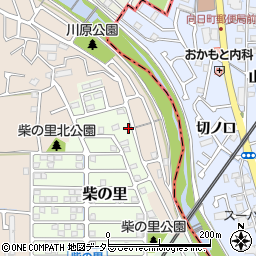 京都府長岡京市柴の里14周辺の地図