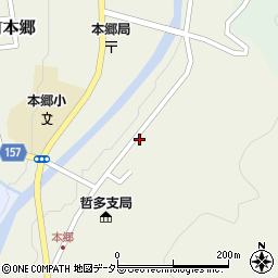 岡山県新見市哲多町本郷197周辺の地図