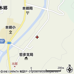 岡山県新見市哲多町本郷196周辺の地図