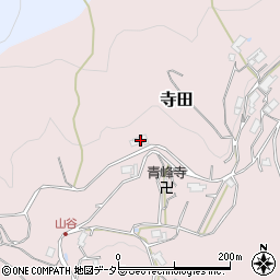 大阪府豊能郡豊能町寺田10周辺の地図