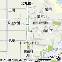 愛知県知多郡阿久比町卯坂小曽ケ脇40周辺の地図