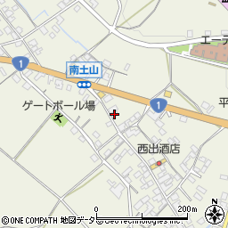 滋賀県甲賀市土山町北土山2185周辺の地図