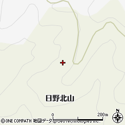 京都府京都市伏見区日野北山周辺の地図