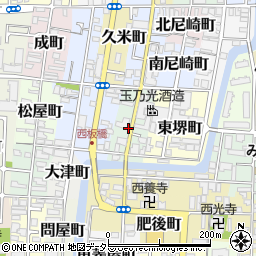 京都府京都市伏見区城通町周辺の地図