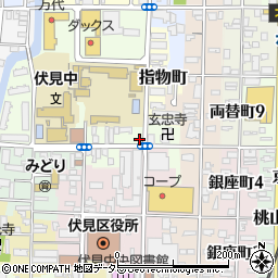 京都府京都市伏見区下板橋町576周辺の地図