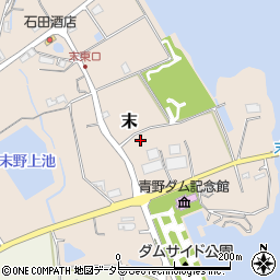 兵庫県三田市末1883周辺の地図