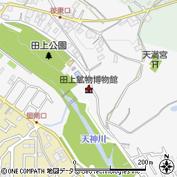 田上鉱物博物館周辺の地図