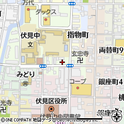 京都府京都市伏見区下板橋町579周辺の地図