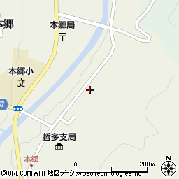 岡山県新見市哲多町本郷194周辺の地図