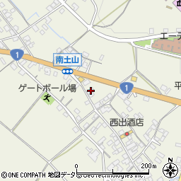 滋賀県甲賀市土山町北土山2186周辺の地図