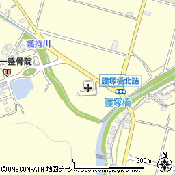 兵庫県姫路市夢前町護持134-2周辺の地図