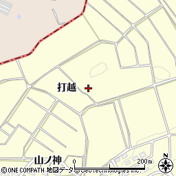 愛知県常滑市矢田藤塚周辺の地図