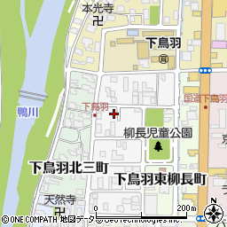 京都府京都市伏見区下鳥羽西柳長町83周辺の地図
