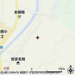 岡山県新見市哲多町本郷153周辺の地図