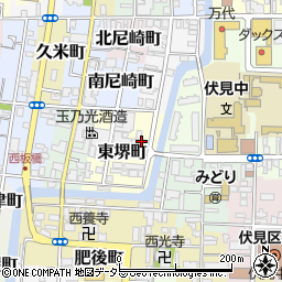 京都府京都市伏見区東堺町471周辺の地図