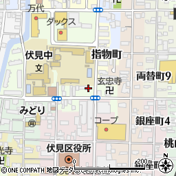 京都府京都市伏見区下板橋町577周辺の地図