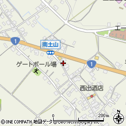 滋賀県甲賀市土山町北土山2188周辺の地図