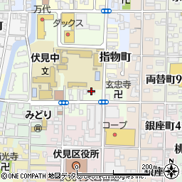 京都府京都市伏見区下板橋町578周辺の地図