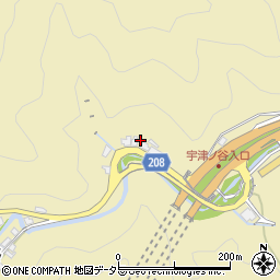 静岡県静岡市駿河区宇津ノ谷810周辺の地図