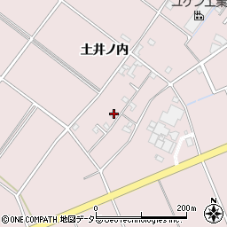 愛知県安城市高棚町土井ノ内23周辺の地図