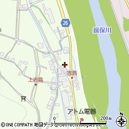 兵庫県たつの市新宮町吉島686-1周辺の地図