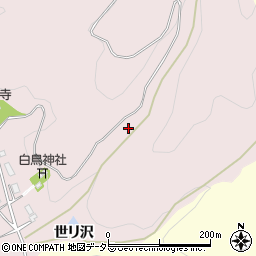 愛知県新城市横川世リ沢周辺の地図