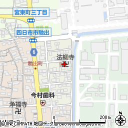 法柳寺周辺の地図