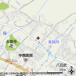 滋賀県甲賀市土山町北土山1419周辺の地図