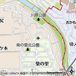 京都府長岡京市柴の里10-190周辺の地図