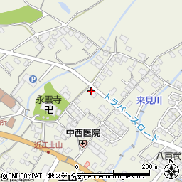 滋賀県甲賀市土山町北土山1424周辺の地図