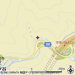 静岡県静岡市駿河区宇津ノ谷807周辺の地図