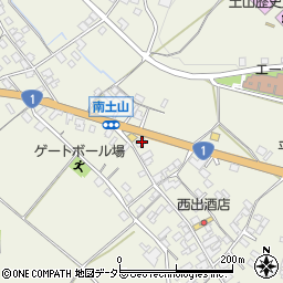 滋賀県甲賀市土山町北土山2191周辺の地図