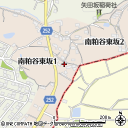 愛知県知多市南粕谷東坂周辺の地図